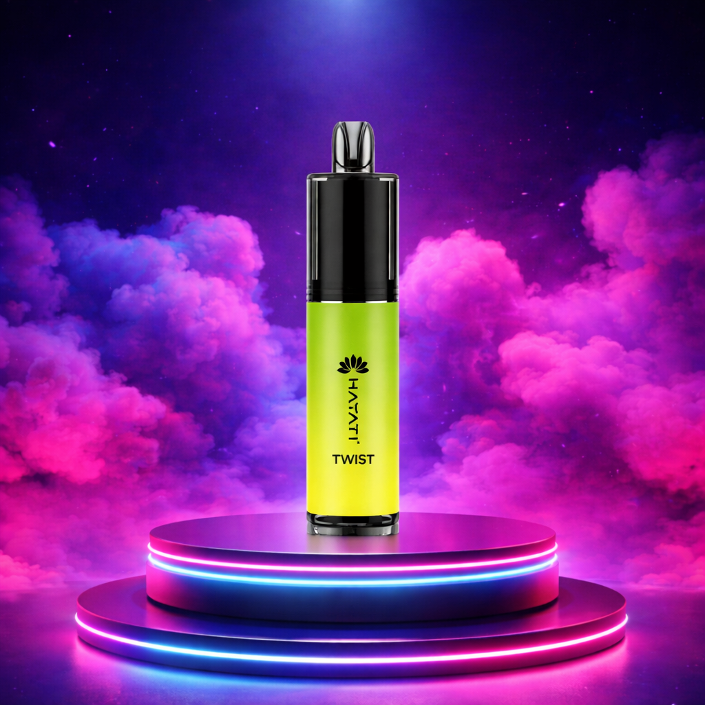 Hayati Twist 5000 vapers desechables con nicotina 5000 caladas puff