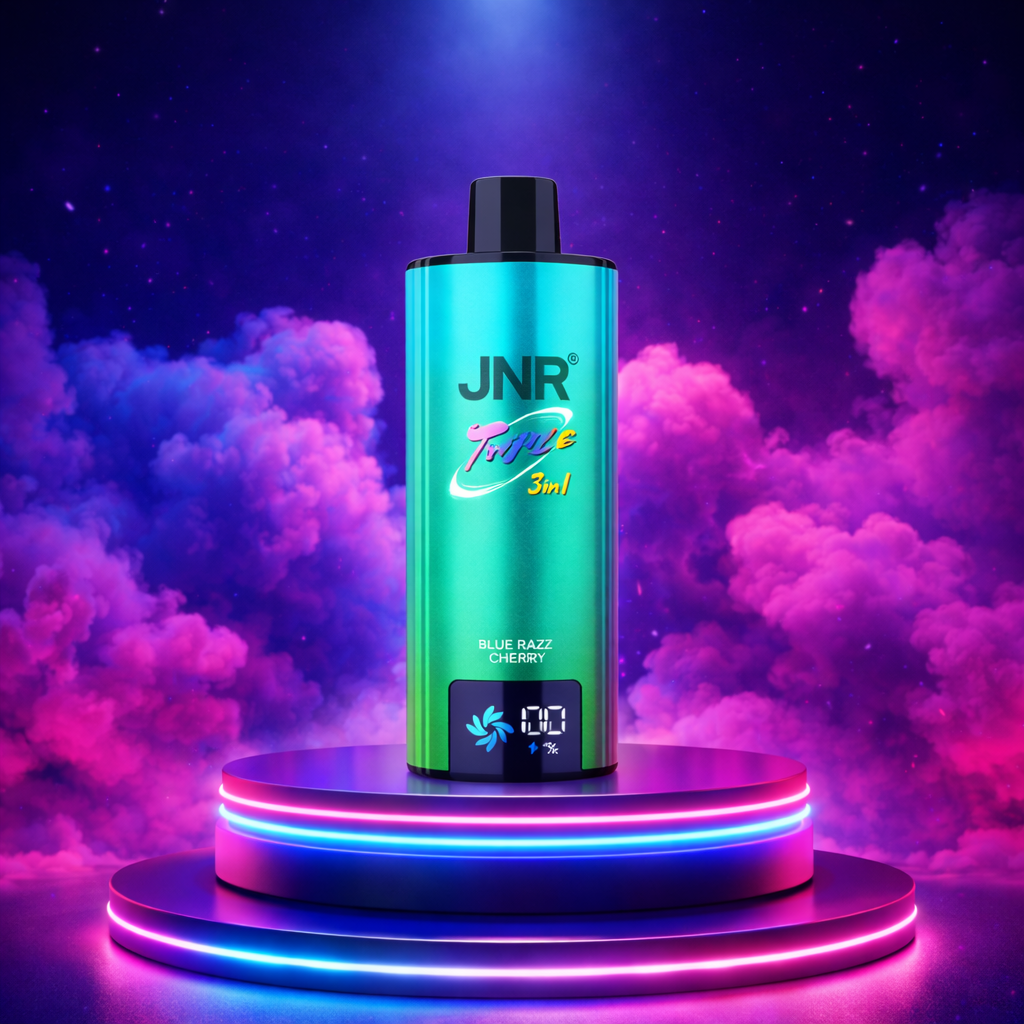 JNR Triple 110K vaper con nicotina muchas caladas sabores vaper puff